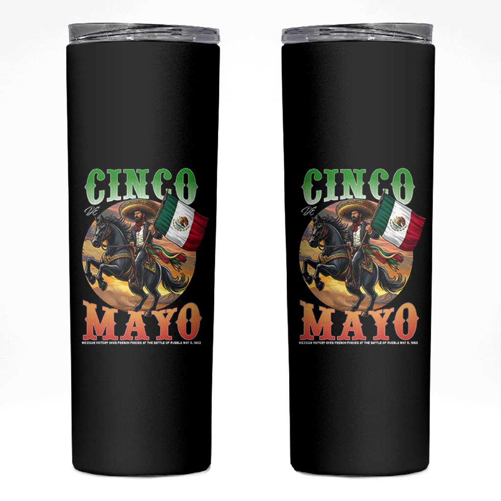 Cinco De Mayo Battle Of Puebla Skinny Tumbler Mexican Victory Heritage Pride