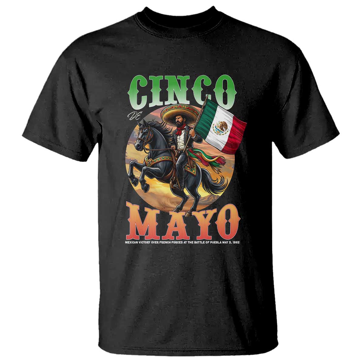 Cinco De Mayo Battle Of Puebla T Shirt Mexican Victory Heritage Pride