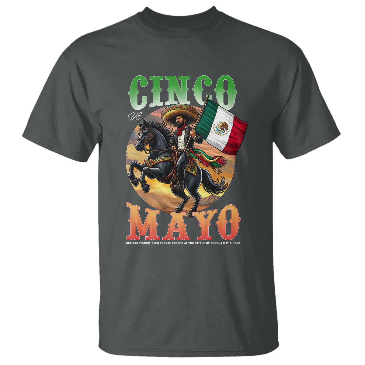 Cinco De Mayo Battle Of Puebla T Shirt Mexican Victory Heritage Pride