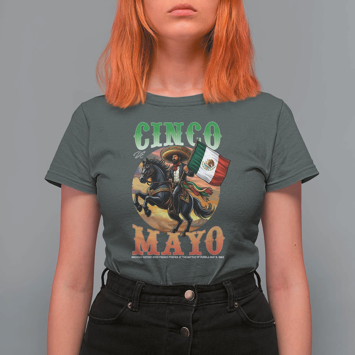 Cinco De Mayo Battle Of Puebla T Shirt For Women Mexican Victory Heritage Pride