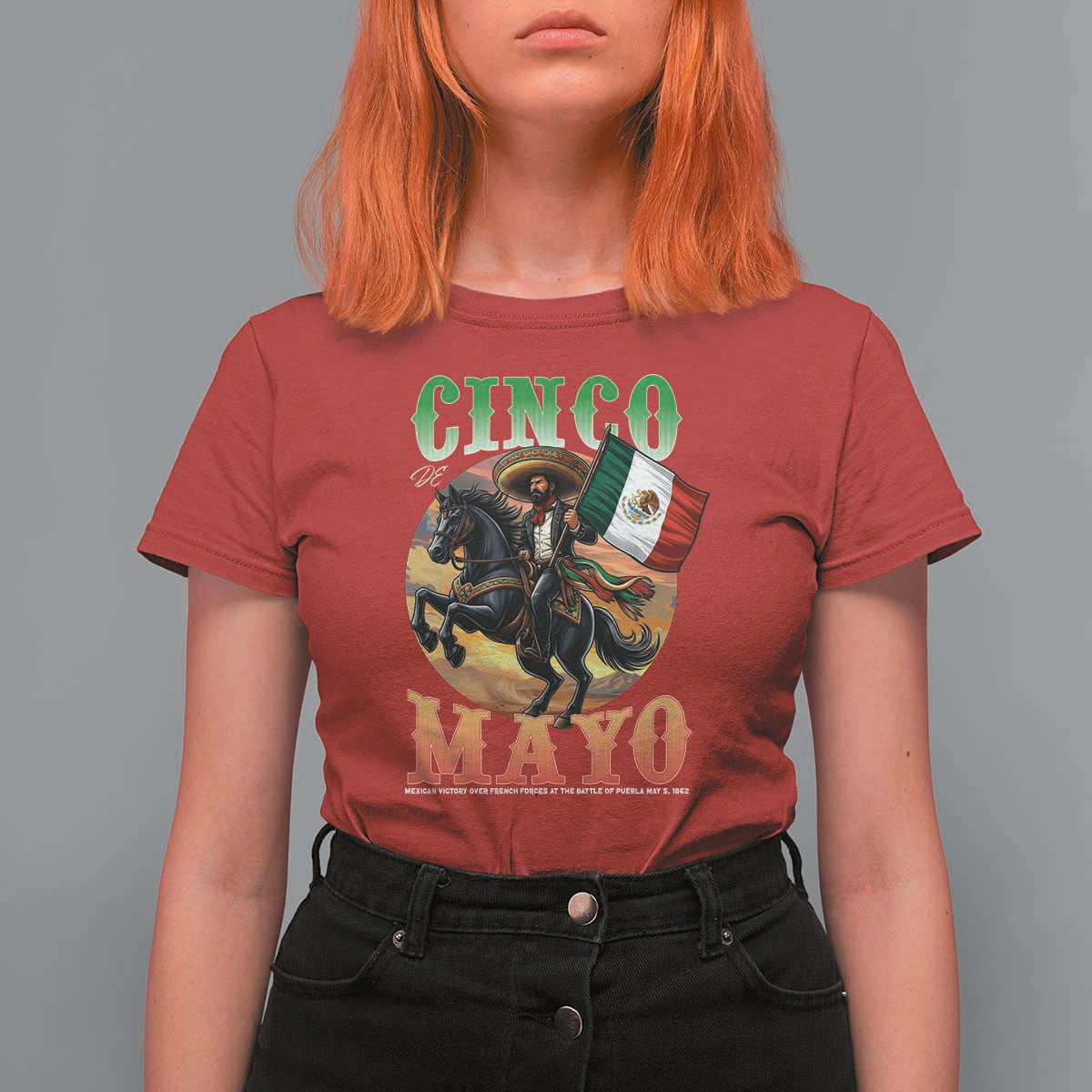 Cinco De Mayo Battle Of Puebla T Shirt For Women Mexican Victory Heritage Pride