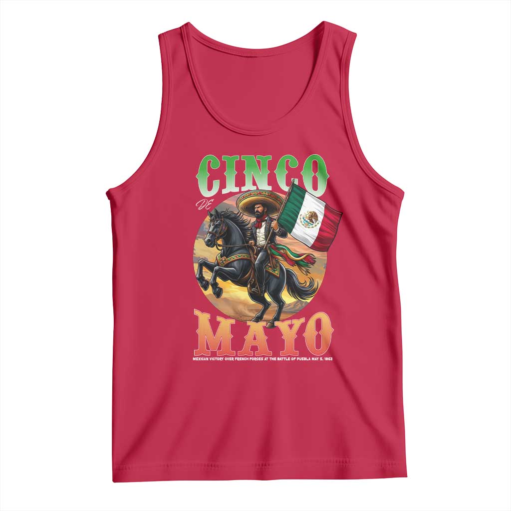 Cinco De Mayo Battle Of Puebla Tank Top Mexican Victory Heritage Pride