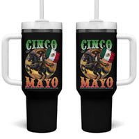 Cinco De Mayo Battle Of Puebla Tumbler With Handle Mexican Victory Heritage Pride