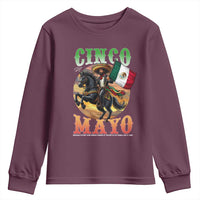 Cinco De Mayo Battle Of Puebla Youth Sweatshirt Mexican Victory Heritage Pride