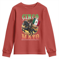 Cinco De Mayo Battle Of Puebla Youth Sweatshirt Mexican Victory Heritage Pride