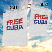 Free Cuba Garden Flag Stand With Cuban People Gift