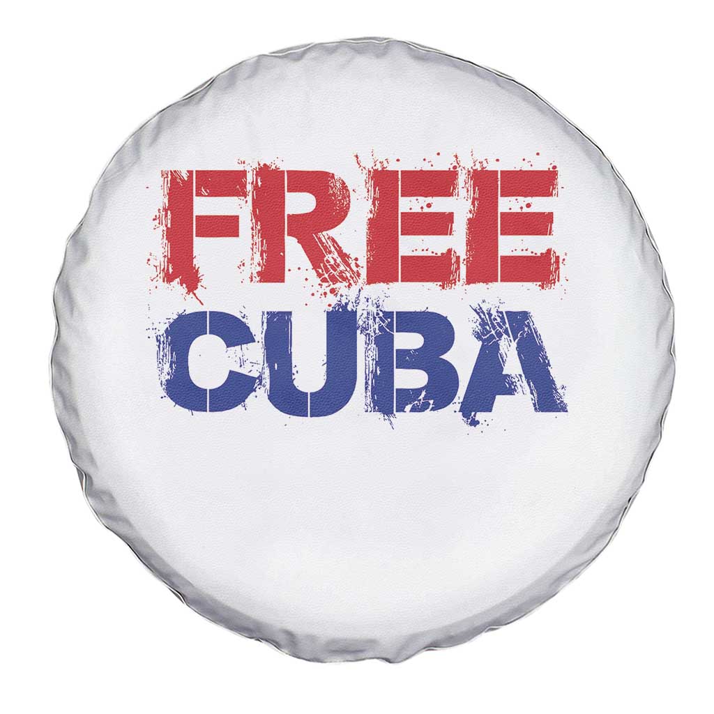 Free Cuba Spare Tire Cover Stand With Cuban People Gift