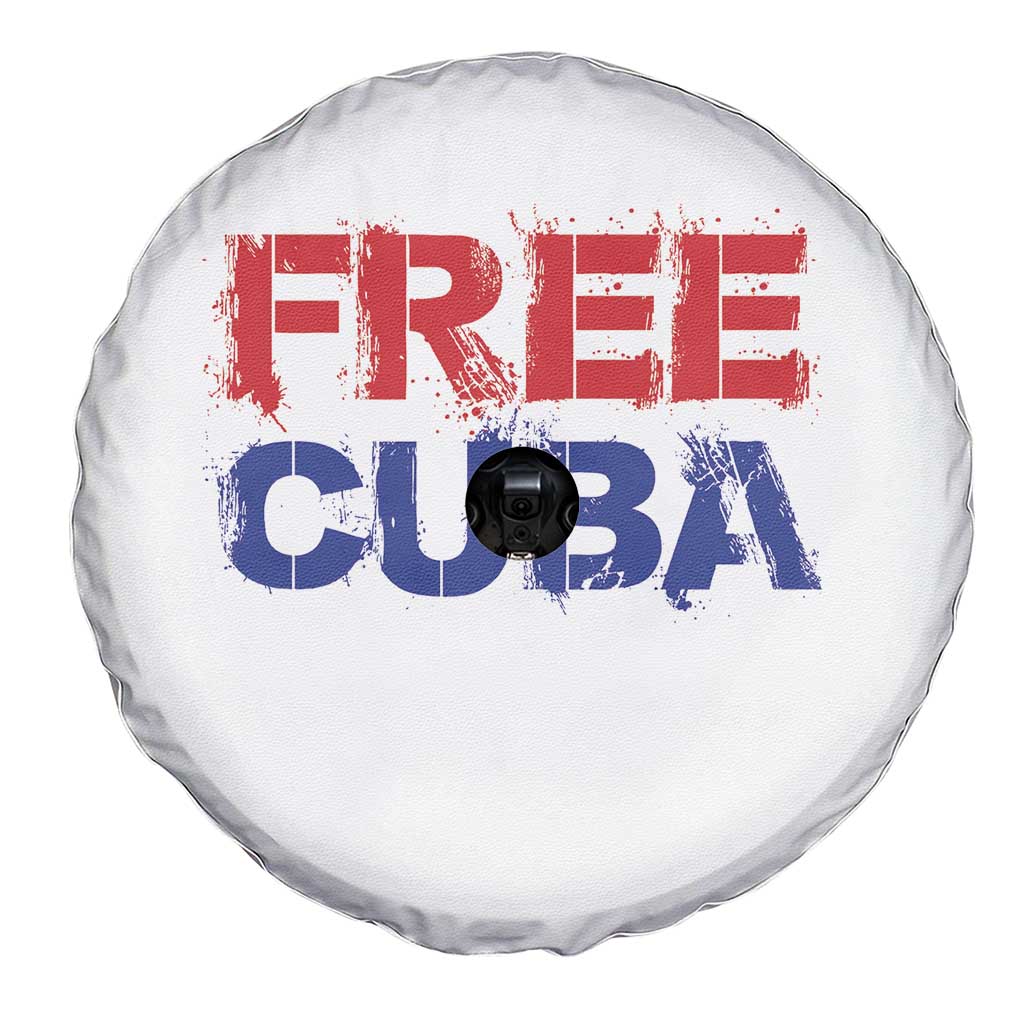 Free Cuba Spare Tire Cover Stand With Cuban People Gift