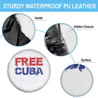 Free Cuba Spare Tire Cover Stand With Cuban People Gift
