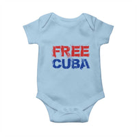Free Cuba Baby Onesie Stand With Cuban People Gift