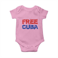 Free Cuba Baby Onesie Stand With Cuban People Gift