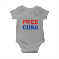 Free Cuba Baby Onesie Stand With Cuban People Gift