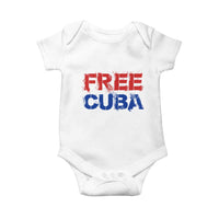 Free Cuba Baby Onesie Stand With Cuban People Gift