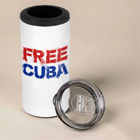 Free Cuba 4 in 1 Can Cooler Tumbler Stand With Cuban People Gift