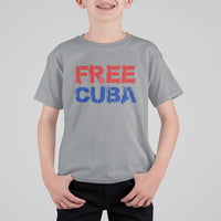 Free Cuba T Shirt For Kid Stand With Cuban People Gift