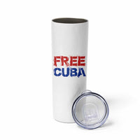 Free Cuba Skinny Tumbler Stand With Cuban People Gift