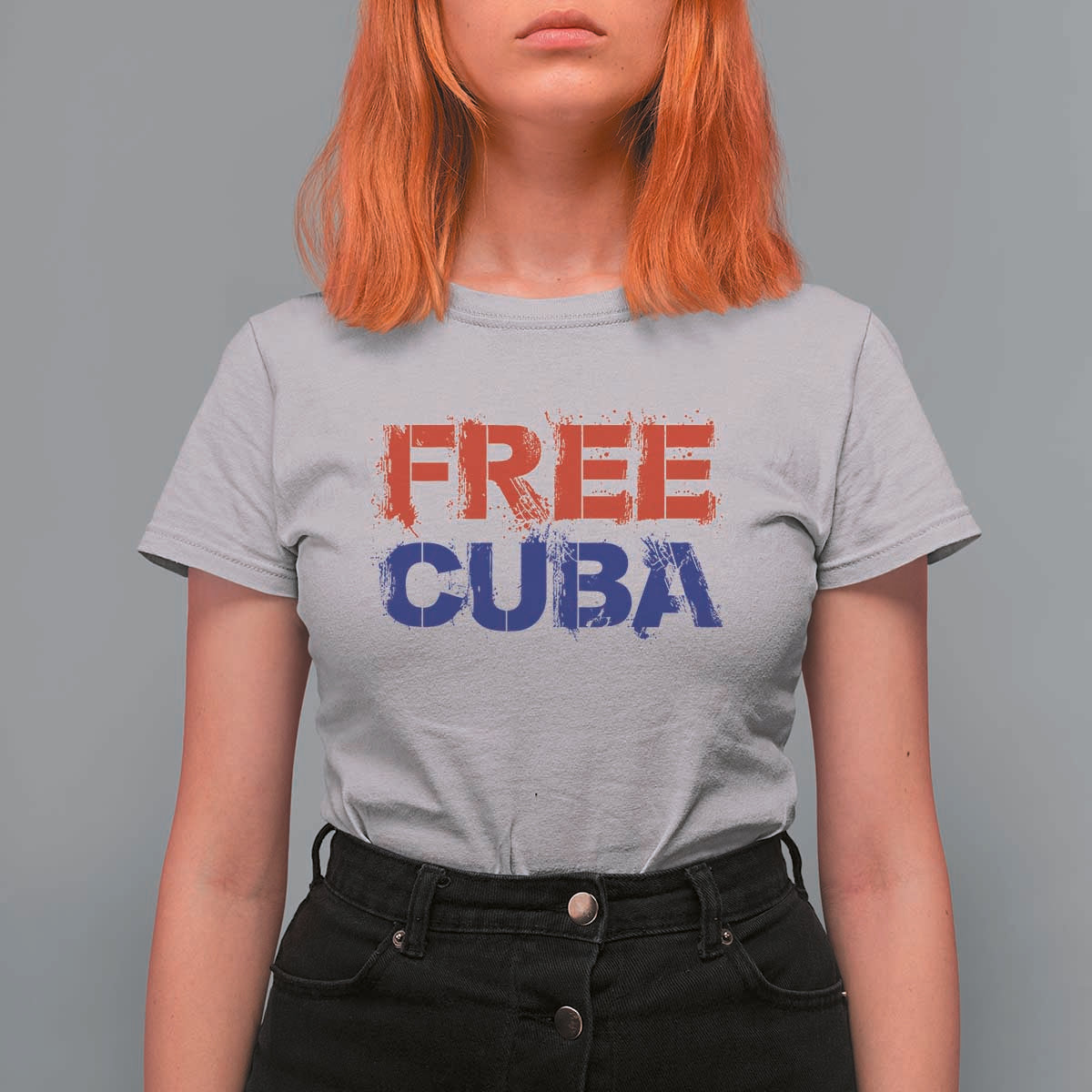 Free Cuba T Shirt For Women Stand With Cuban People Gift