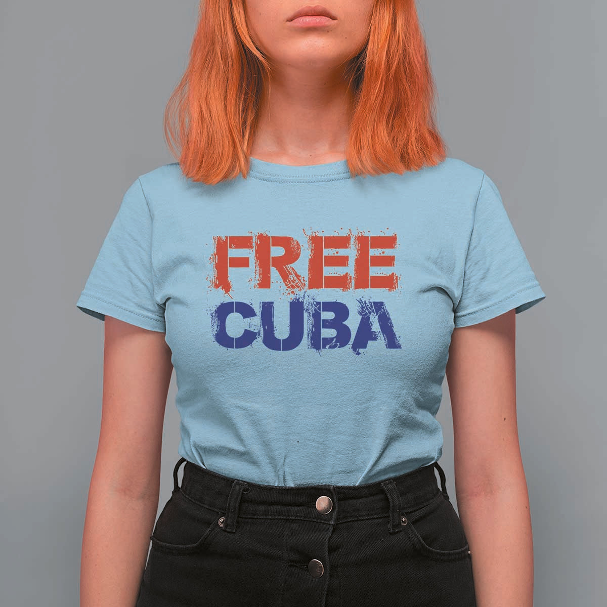 Free Cuba T Shirt For Women Stand With Cuban People Gift