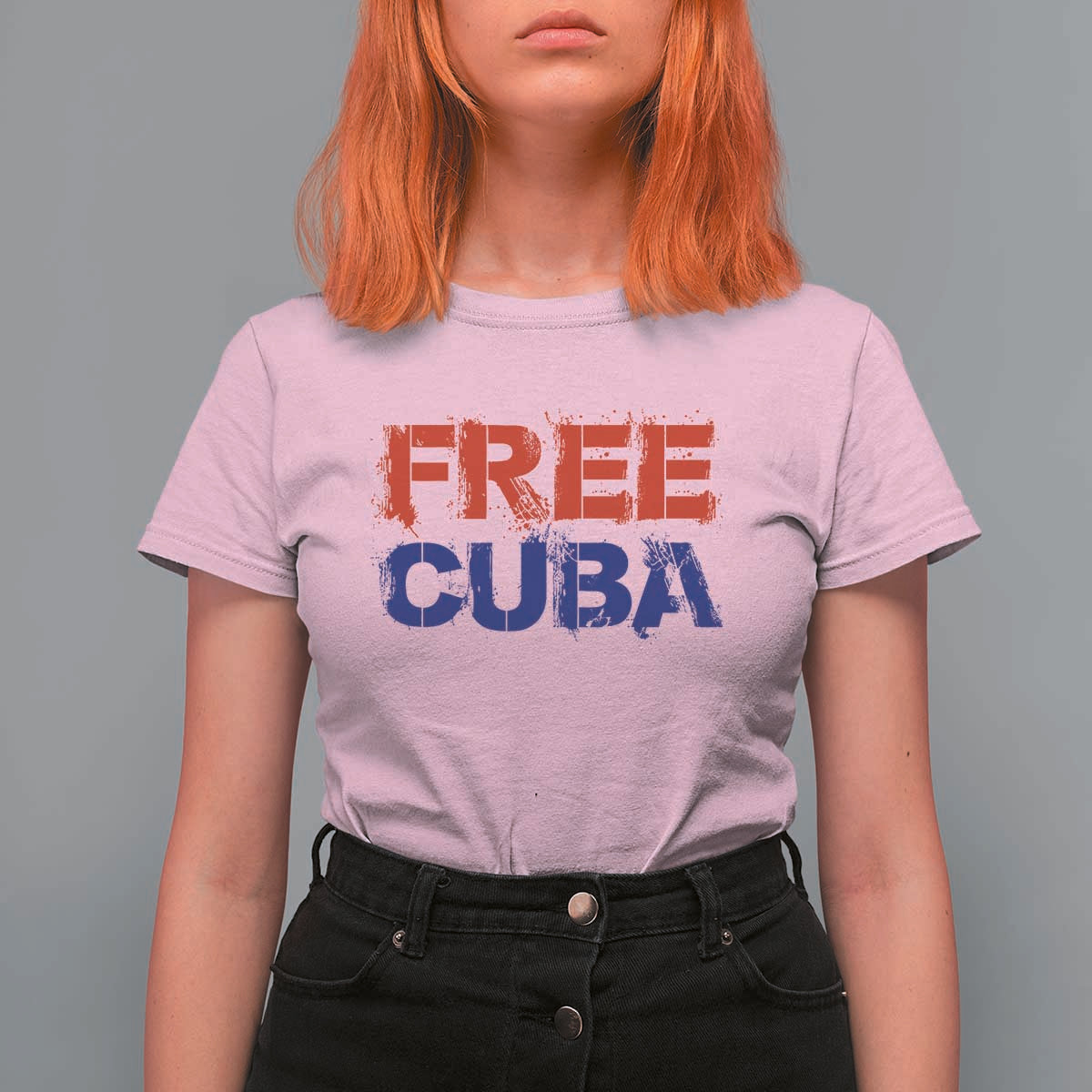 Free Cuba T Shirt For Women Stand With Cuban People Gift