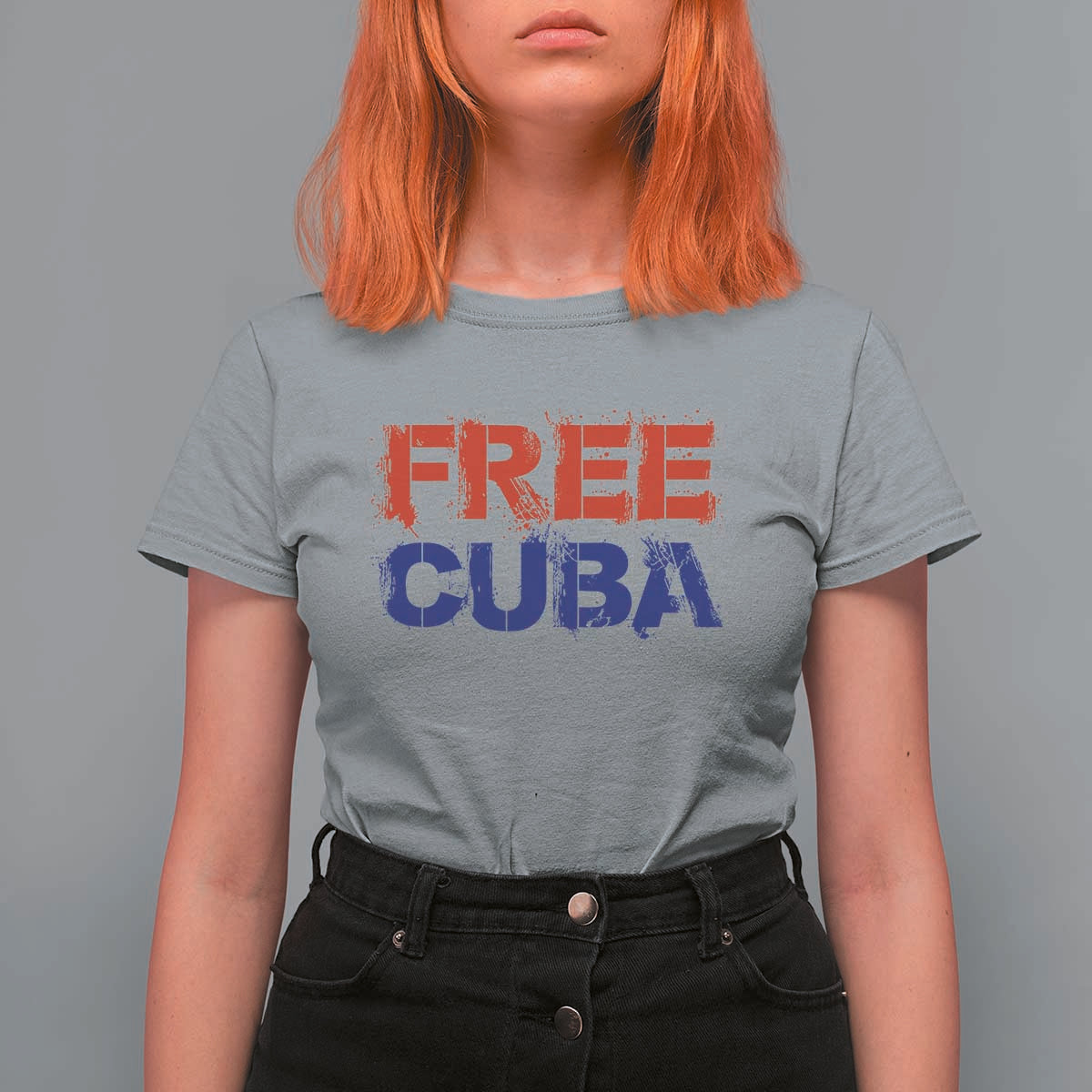 Free Cuba T Shirt For Women Stand With Cuban People Gift