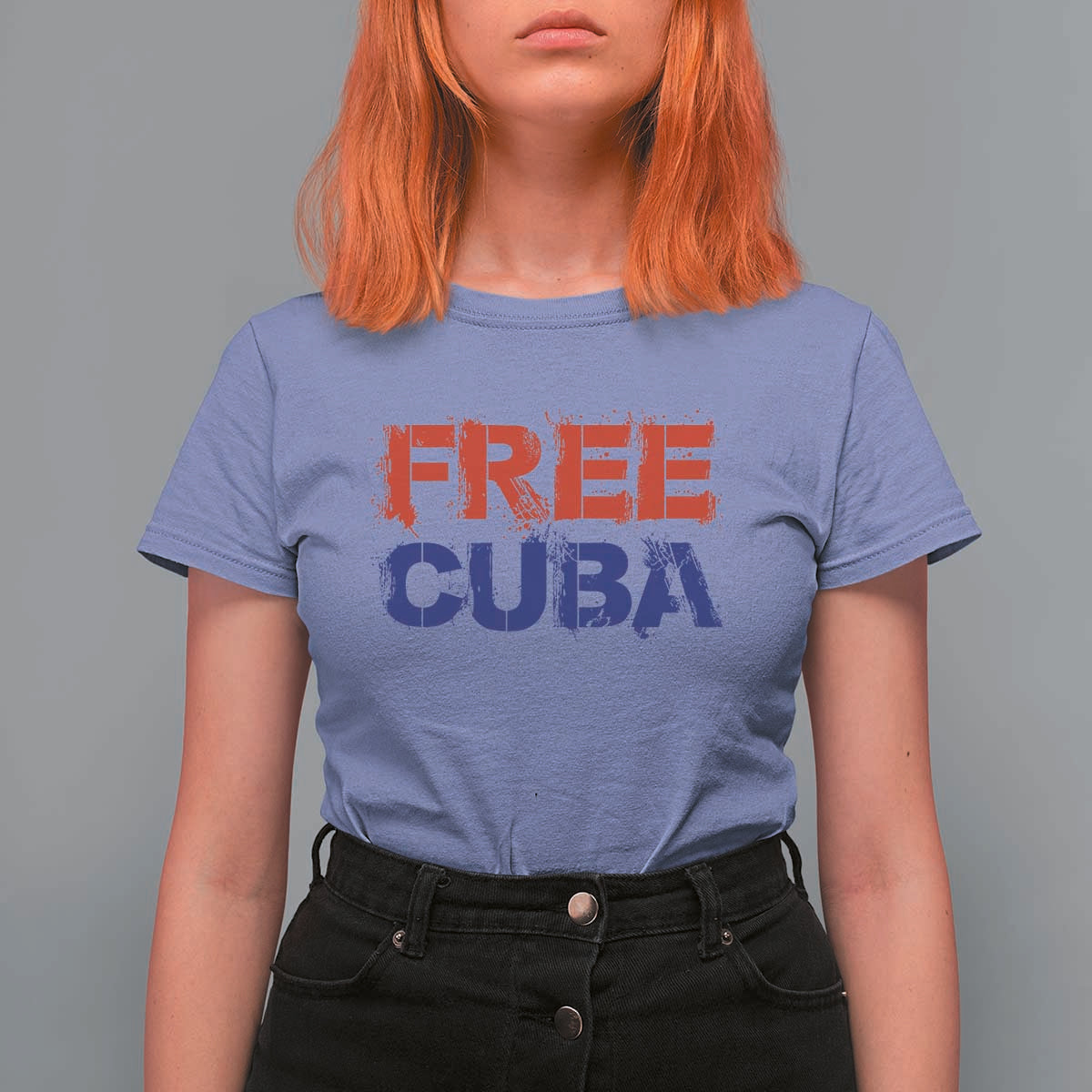 Free Cuba T Shirt For Women Stand With Cuban People Gift