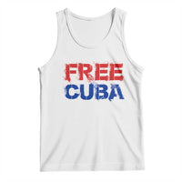 Free Cuba Tank Top Stand With Cuban People Gift
