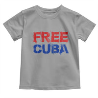 Free Cuba Toddler T Shirt Stand With Cuban People Gift