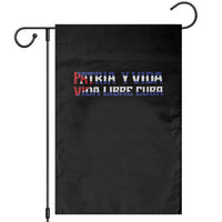 Viva Cuba Libre Garden Flag Cuban Freedom Movement