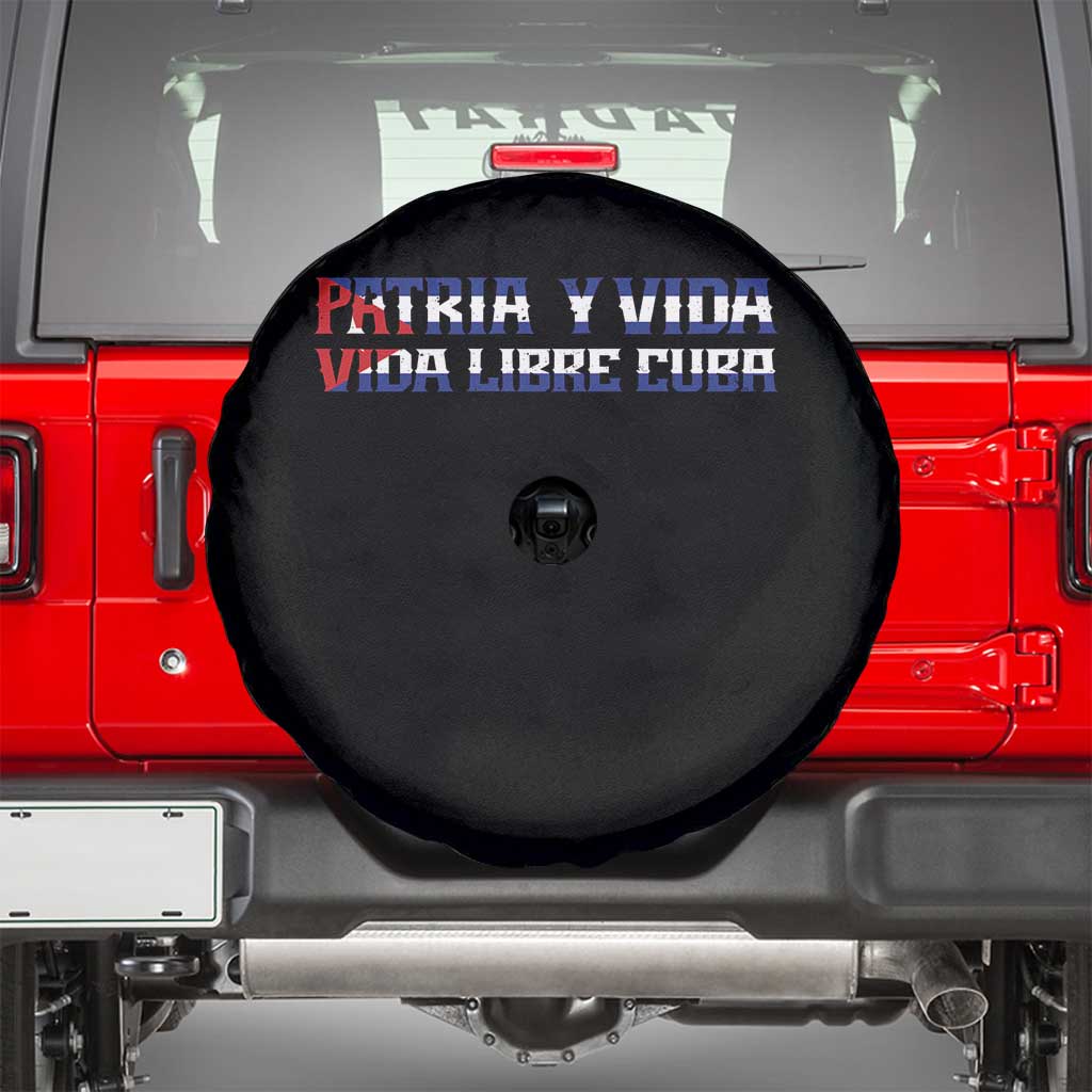 Viva Cuba Libre Spare Tire Cover Cuban Freedom Movement