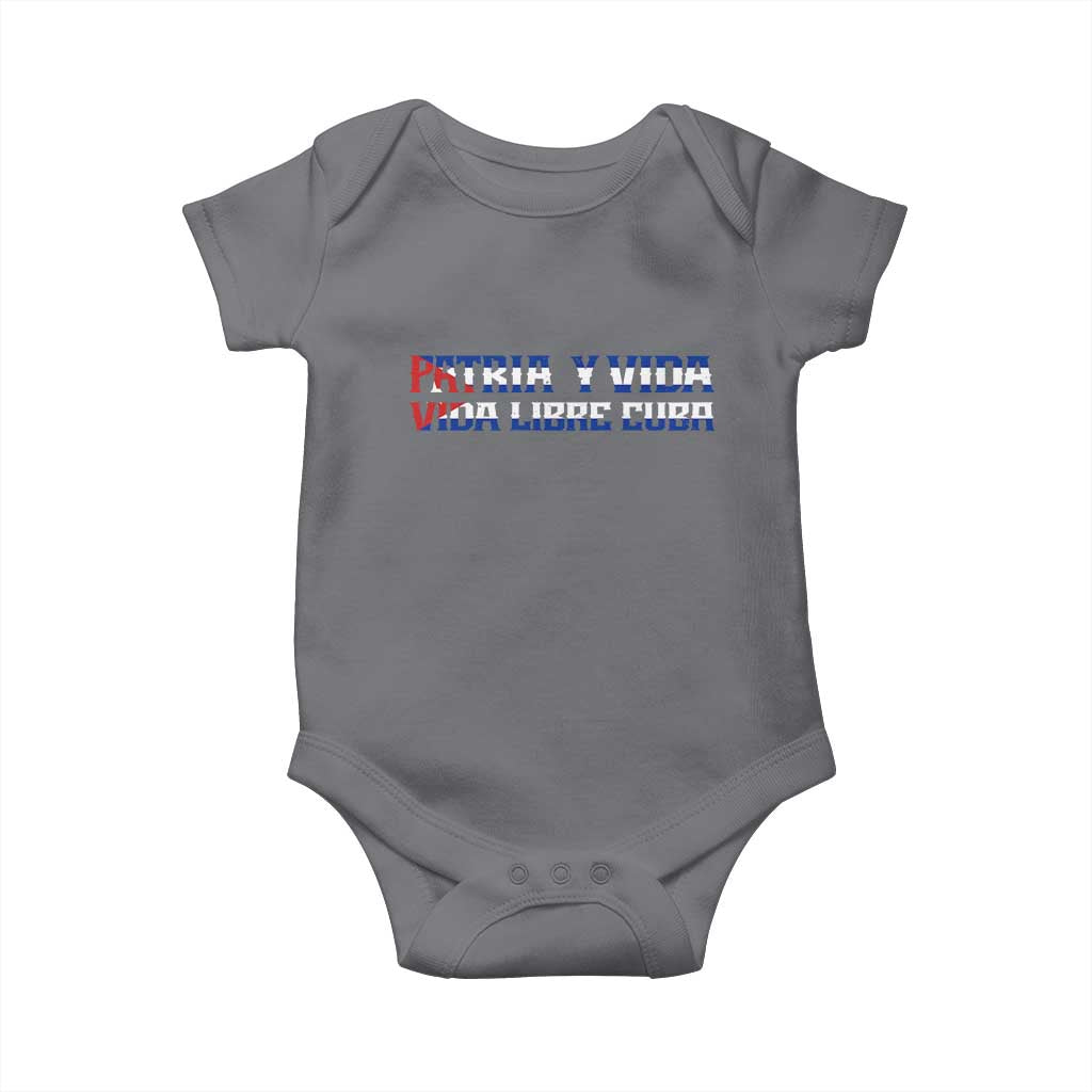 Viva Cuba Libre Baby Onesie Cuban Freedom Movement
