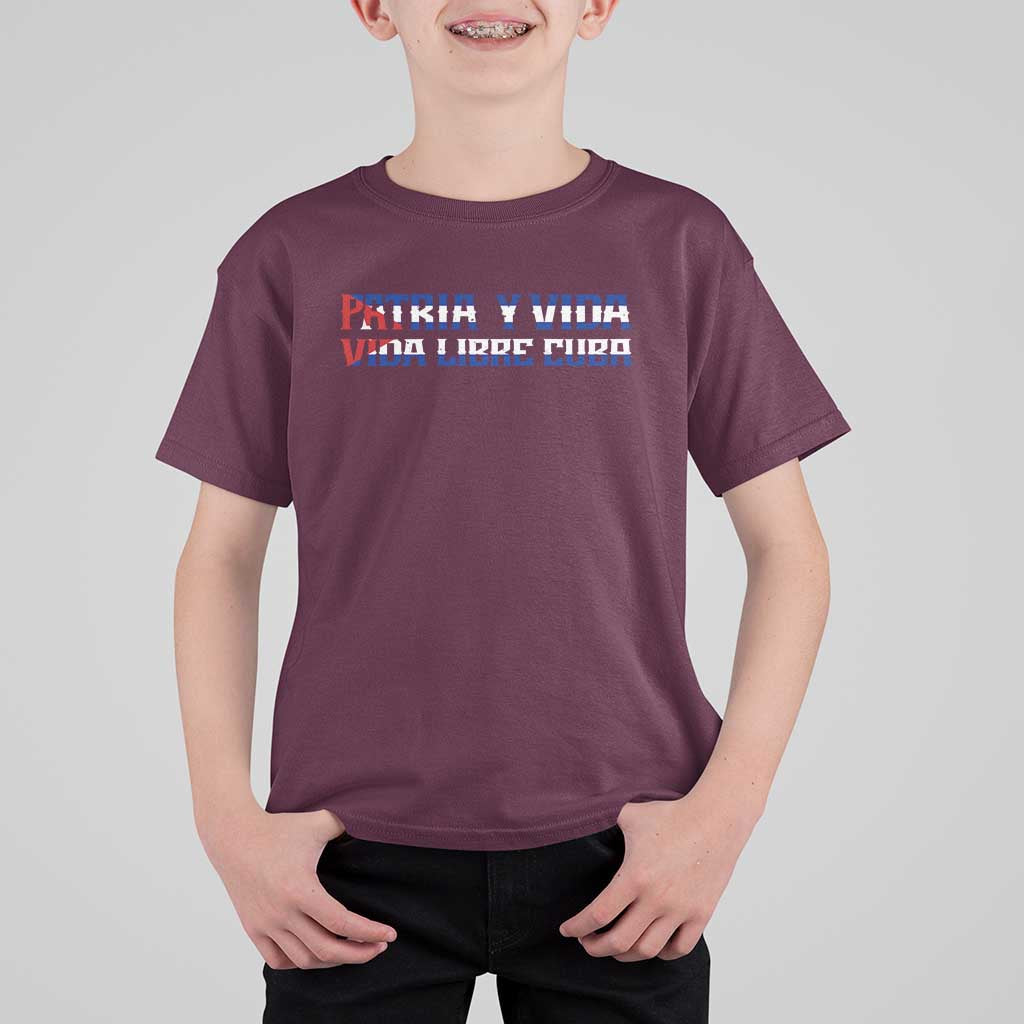 Viva Cuba Libre T Shirt For Kid Cuban Freedom Movement