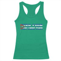 Viva Cuba Libre Racerback Tank Top Cuban Freedom Movement