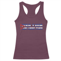 Viva Cuba Libre Racerback Tank Top Cuban Freedom Movement