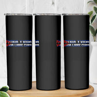 Viva Cuba Libre Skinny Tumbler Cuban Freedom Movement