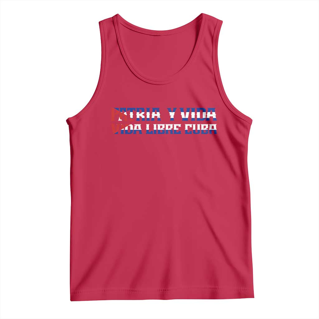 Viva Cuba Libre Tank Top Cuban Freedom Movement