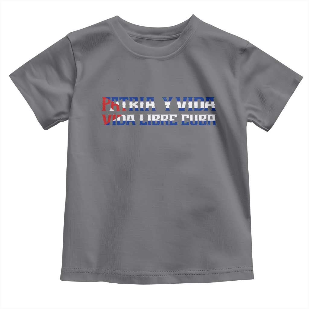 Viva Cuba Libre Toddler T Shirt Cuban Freedom Movement