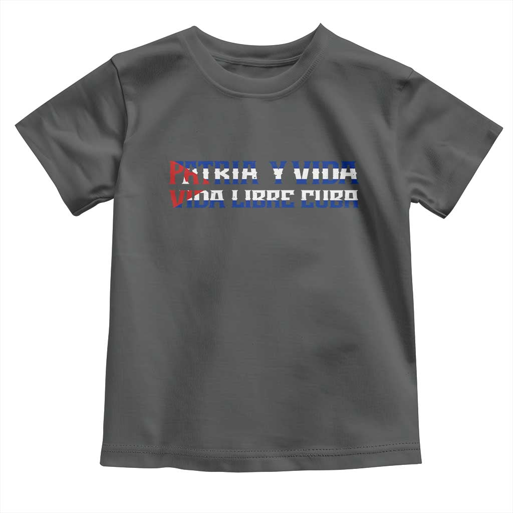 Viva Cuba Libre Toddler T Shirt Cuban Freedom Movement