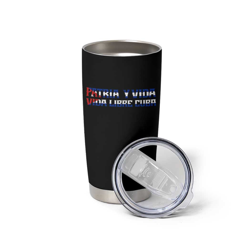 Viva Cuba Libre Tumbler Cup Cuban Freedom Movement