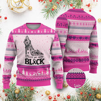 In May We Wear Black Ugly Christmas Sweater Skin Cancer Support Gift For Her