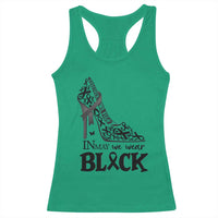 In May We Wear Black Racerback Tank Top Skin Cancer Support Gift For Her