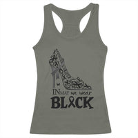 In May We Wear Black Racerback Tank Top Skin Cancer Support Gift For Her