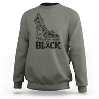 In May We Wear Black Sweatshirt Skin Cancer Support Gift For Her