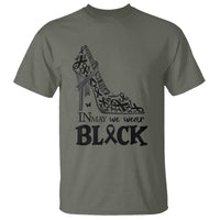 In May We Wear Black T Shirt Skin Cancer Support Gift For Her