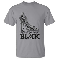 In May We Wear Black T Shirt Skin Cancer Support Gift For Her