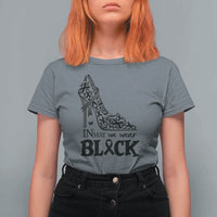In May We Wear Black T Shirt For Women Skin Cancer Support Gift For Her
