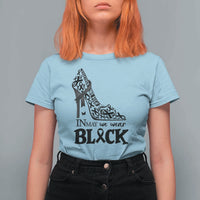 In May We Wear Black T Shirt For Women Skin Cancer Support Gift For Her