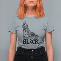 In May We Wear Black T Shirt For Women Skin Cancer Support Gift For Her