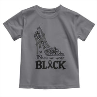 In May We Wear Black Toddler T Shirt Skin Cancer Support Gift For Her