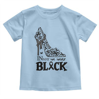 In May We Wear Black Toddler T Shirt Skin Cancer Support Gift For Her