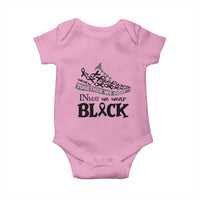 In May We Wear Black Baby Onesie Melanoma Support Family Gift